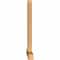Ekena Millwork Portland Timber Gable Bracket, Western Red Cedar, 72"W x 42"H x 3 1/2"D x 3 1/2"F, 14/12 Pitch GBW072X42X0404POR00SWR - alternate 4